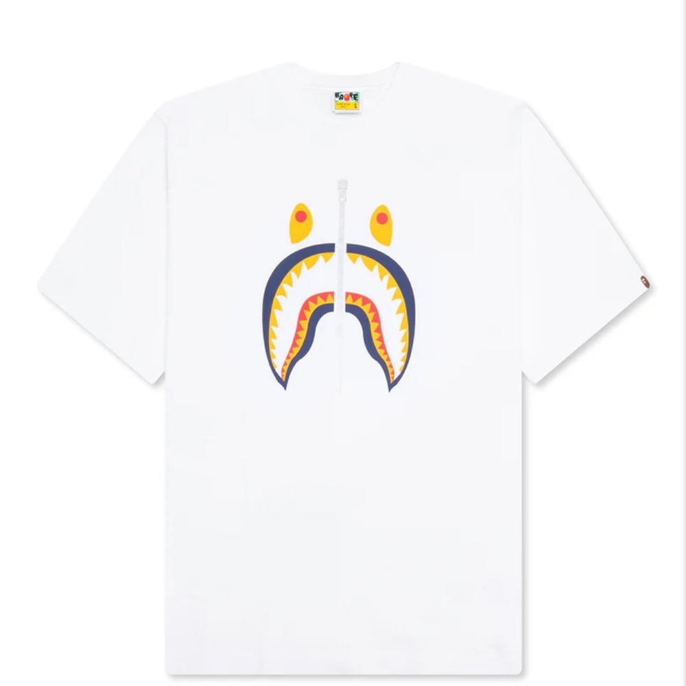 BAPE Shark Graphic Tee Size Large